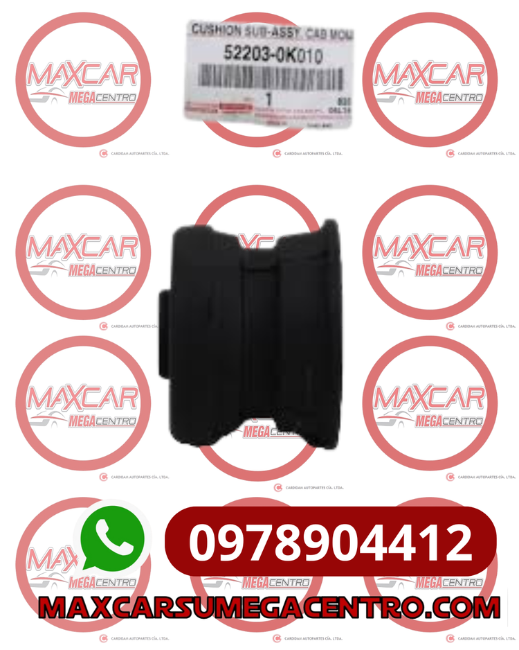 BCA.52203-0K010 SOPORTE CABINA MGT TOY HILUX 2.7 2TRFE 04-12 INNOVA 2.7 04-16 (SUPERIOR) NRO 2