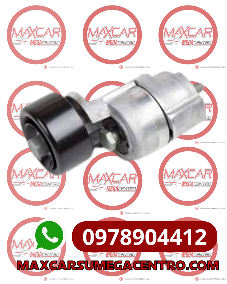 R.25281-25000 RULIMAN TEMPLADOR COMPLETO BANDA AIRE A/C EXACTCARS TUCSON IX SPORTAGE 09-16 SANTA FE 2.4 02-12