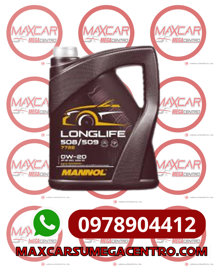 L.0W20 MANNOL LONGLIFE GALON 508/509 5LT (7722)