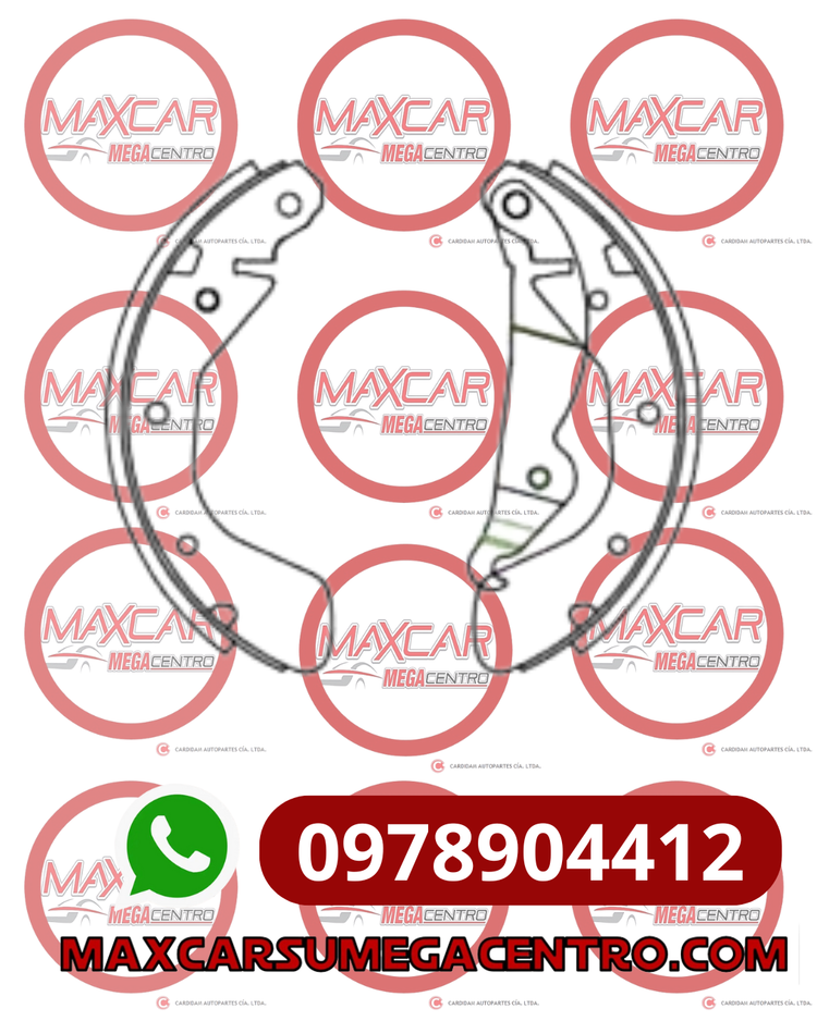 ZF.022817 ZAPATA FRENO STRONG 023250 CORSA EVOLUTION