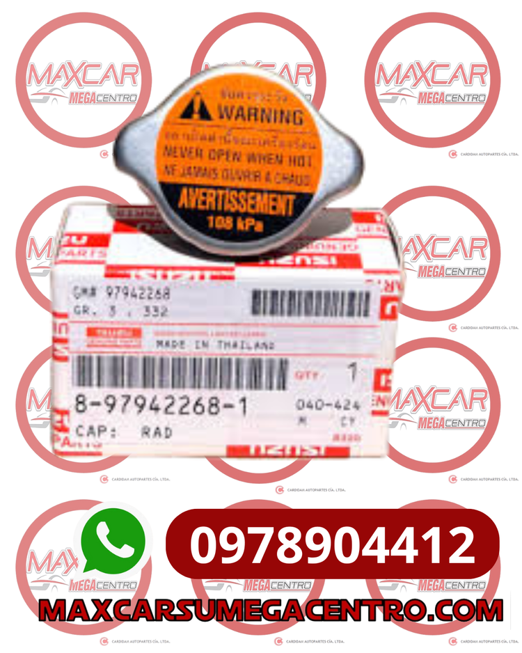 TAP.8979422681 TAPA RADIADOR ISUZU DMAX TODAS H1 TQ 15-  1.1