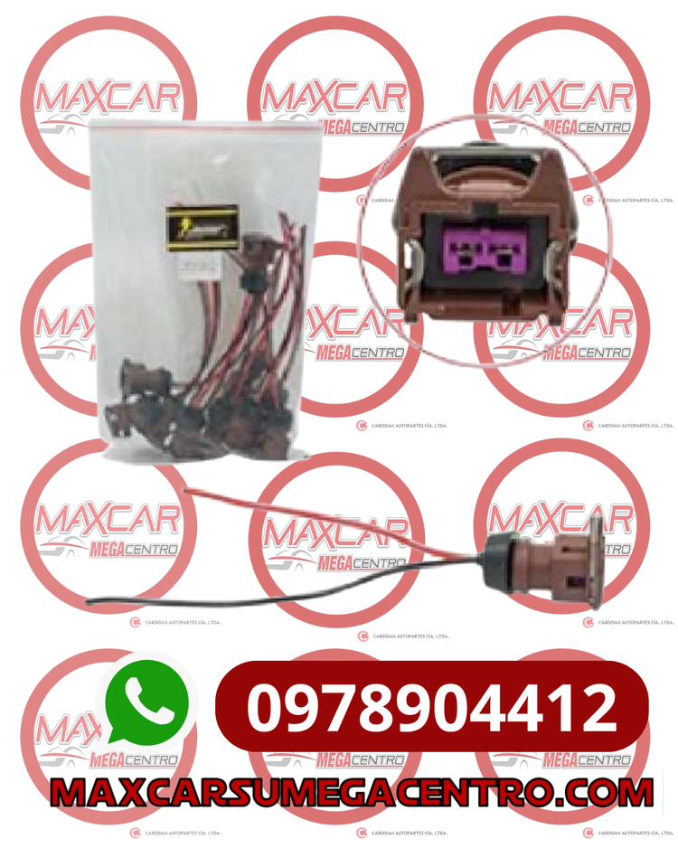 SOC.INY SOCKET TW 623.79 INYECTOR 2P CORSA BOBINA DISTRIBUIDOR VARIOS #18AWG GEN-2 WIRA HOUSING