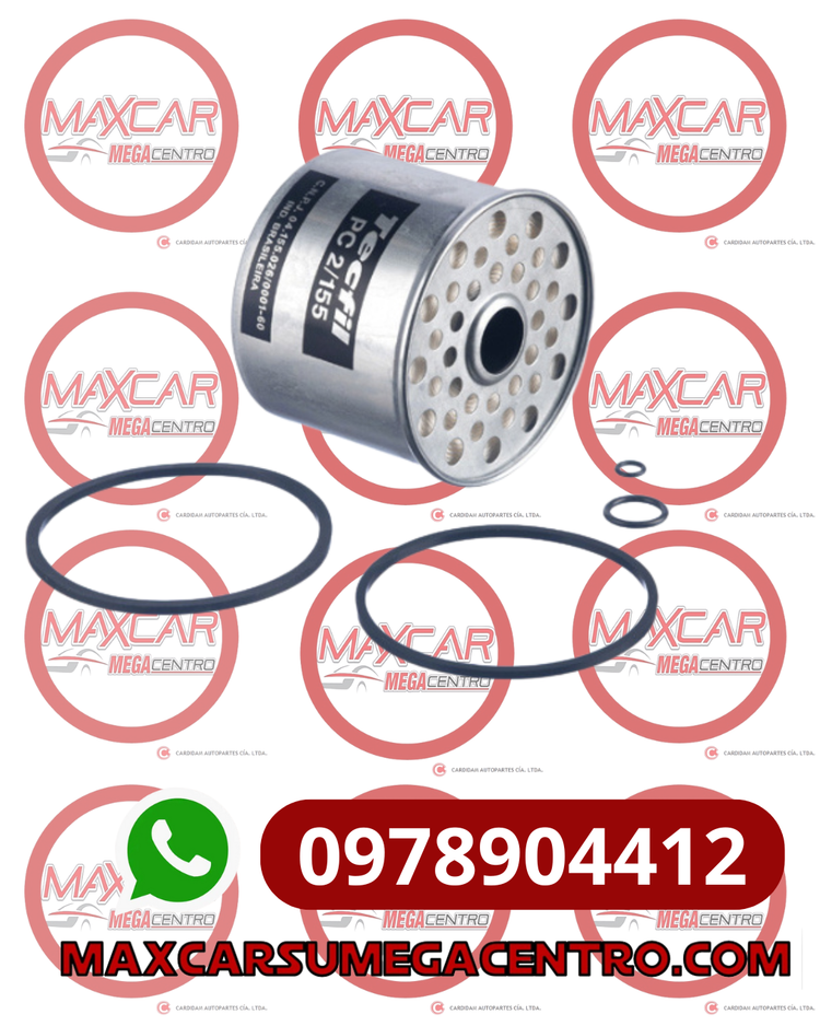 F.CAV296 FILTRO COMBUSTIBLE TECFIL PC2/155