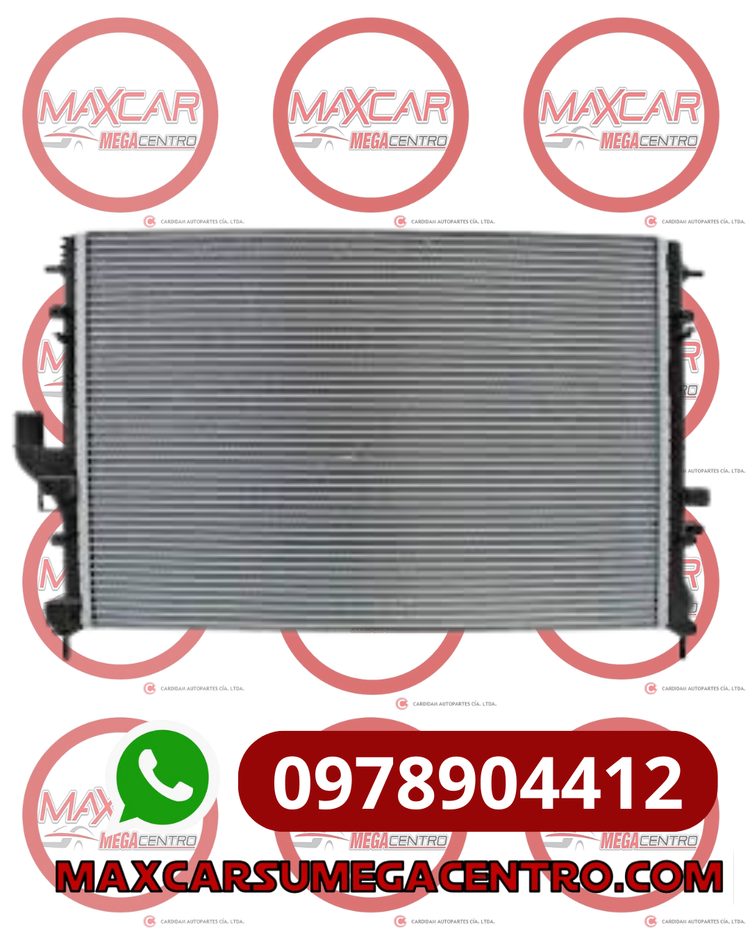 RAD.214100598R RADIADOR POLAR 43049 DUSTER 1.6 2.0 12-15 T/M 16MM