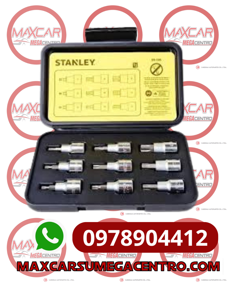 H.89098 JUEGO DADOS TORX 1/2 STANLEY 9PCS