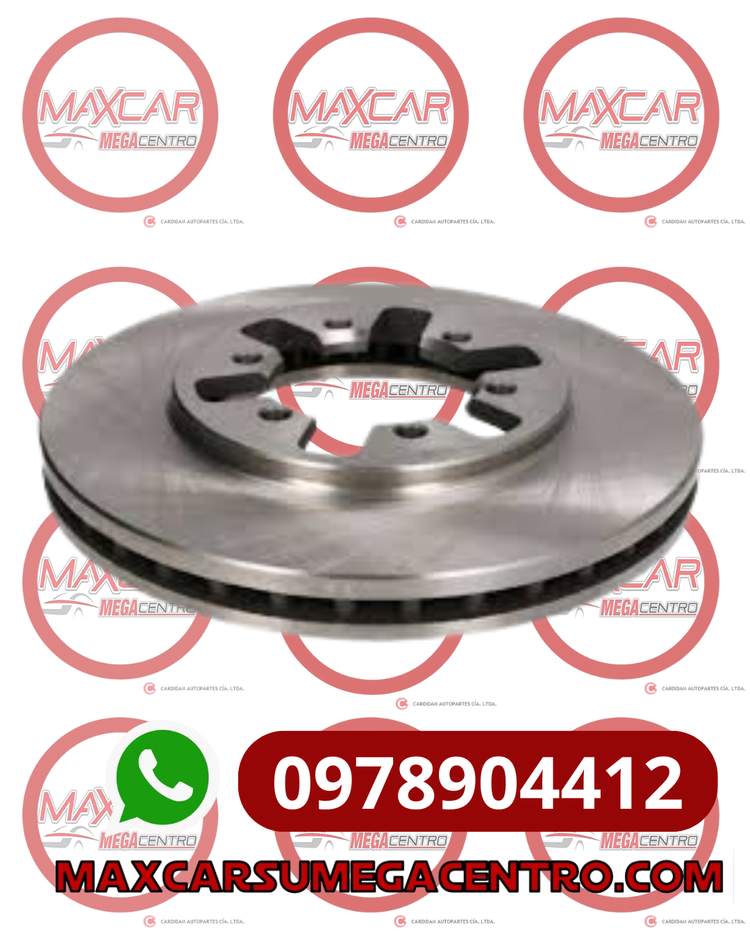 DF.40206-2S400 DISCO FRENO DEL MGT FRONTIER D22 2.4 KA24DE 98-05 RICH 6 4X2 (VENTILADO) (260X26) 6H