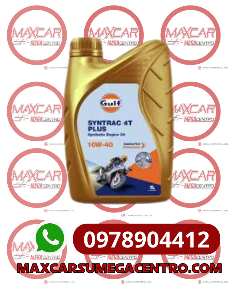 L.10W40 GULF SYNTRAC 4T PLUS 1/4
