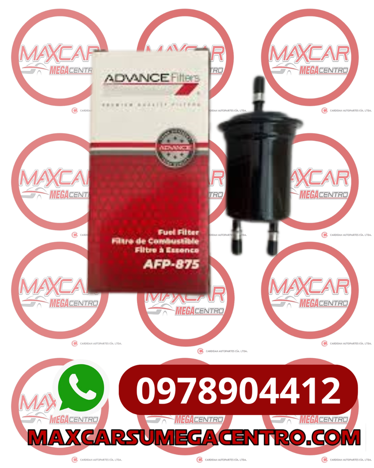 F.AFP875 FILTRO COMBUSTIBLE ADVANCE BRILLANCE SWM G01 CHERY CJX 40