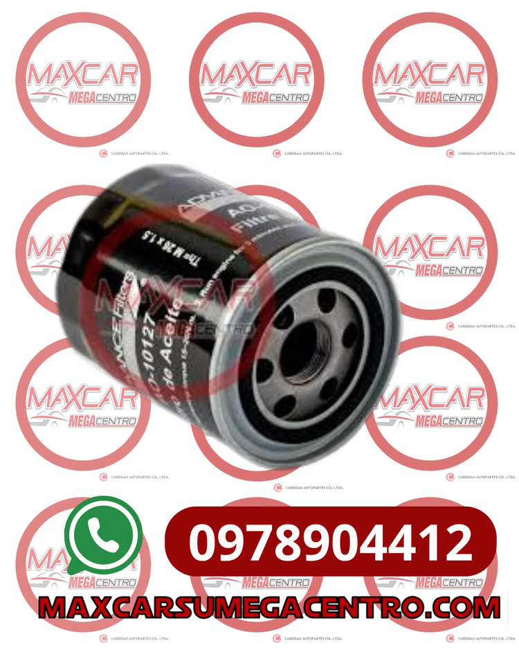 F.AO10127 FILTRO ACEITE BOSCH 0986B00062 H1 TERRACAN STAREX/PREGIO CARNIVAL