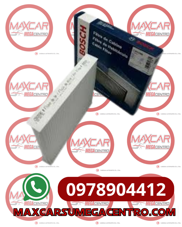 F.AC2808 FILTRO A/C BOSCH 0986BF0596 PICANTO 1.1 GRAND i10 1.2 (97133-07000)