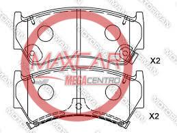 PASTILLA FRENO HIGH POWER D668 SENTRA B14 95-99 - PCD668