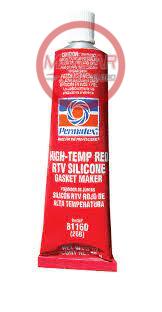 PERMATEX SILICON RTV 26BR ROJO 3OZ 10065 - PSR3