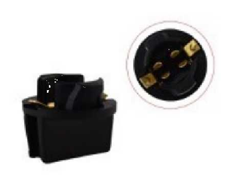 SOCKET LAGRIMA NEGRO SIN CABLE (623.85) - S623.85
