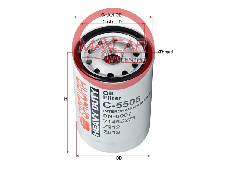 FILTRO SHOGUN/SAKURA C5505 IZUSU-FC5505