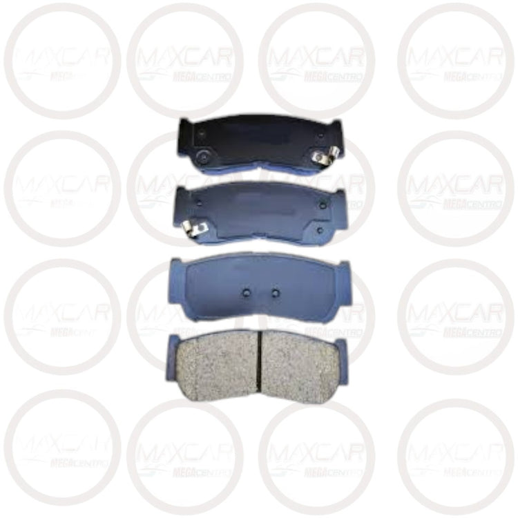 PASTILLA FRENO POS DAICHI D1297 SANTA FE II GENERACION 2.2 2.4 06-12 JAC T8 2.0 20-23 (D954) - PDC1297