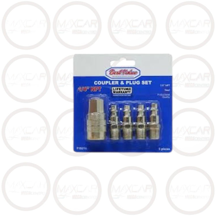 ACOPLES RAPIDOS BEST VALUE F15216 5PCS 1/4 - AF15216