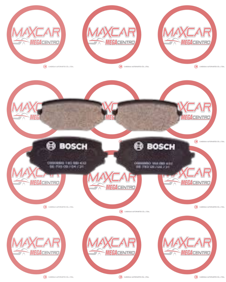 PASTILLA FRENO BOSCH D680 GRAND VITARA 5P 99-01 (0986BB0160) - PBD680