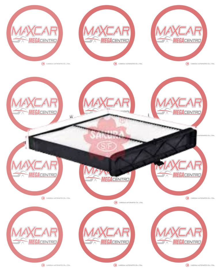 FILTRO A/C SAKURA CA17180 MZ CX3 21.5 21- (CAF1951PCH AC17161 SPHB12140) - FCA17180