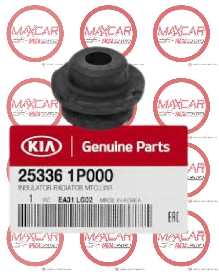 CAUCHO SOPORTE RADIADOR GENUINE 25336-1P000 ACCENT 12- INF - CSRG1P000