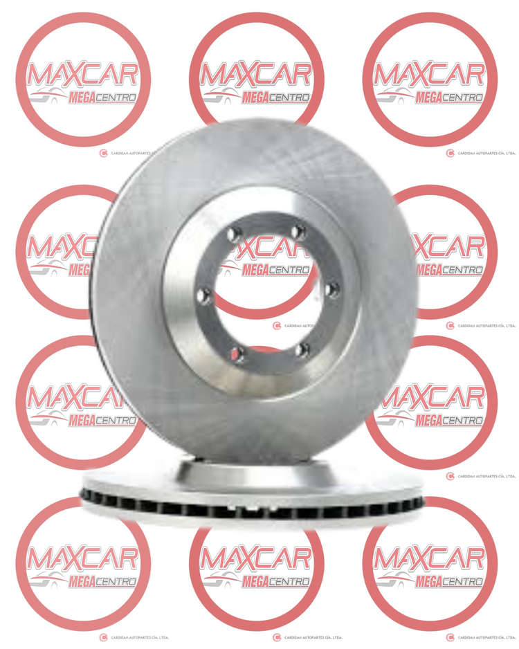 DISCO FRENO J&J 8973606780 DMAX 4X4 3.0 3.5 6H (280X27X88X40) HIPERVENTILADO - DFJ780P