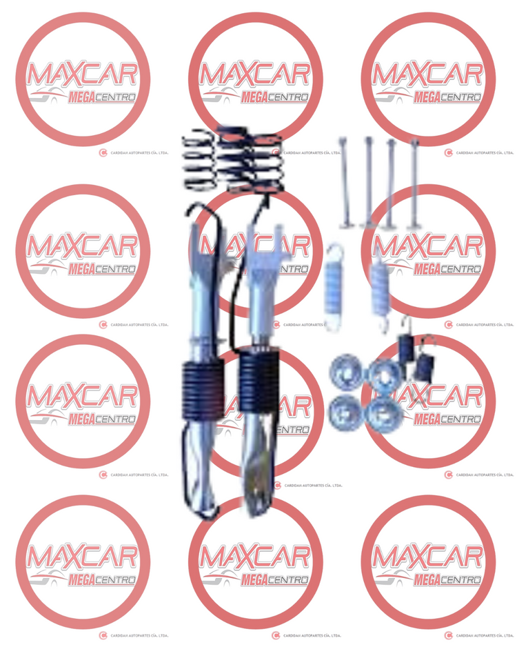 RZ.04943-0K010 KIT RESORTE ZAPATA FRENO CWORKS TOY HILUX 2.7 12-14