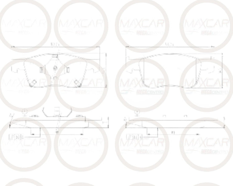 PASTILLA FRENO IMFRISA P9164IM SAIL 1.5 17-23 - PIP9164