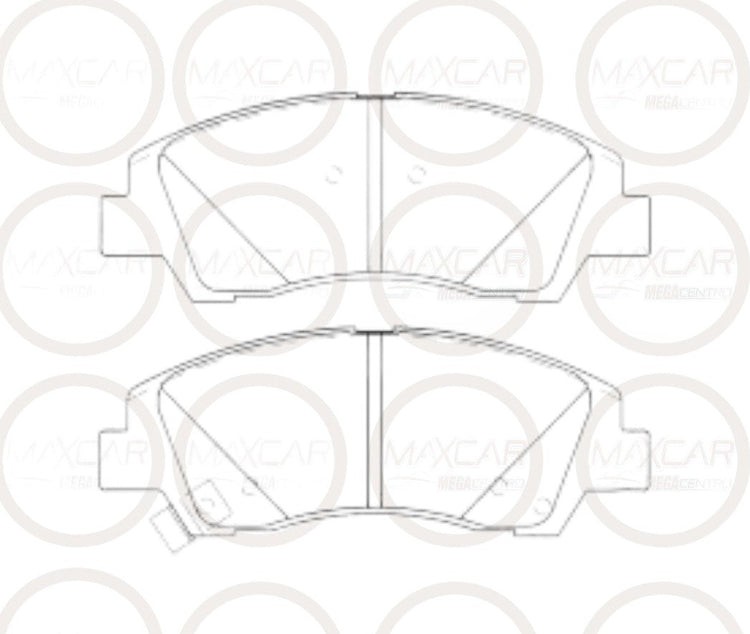 PF.D1935 PASTILLA FRENO HIGH POWER D58101-B9A70 GRAN I10 (HPBPA0046)