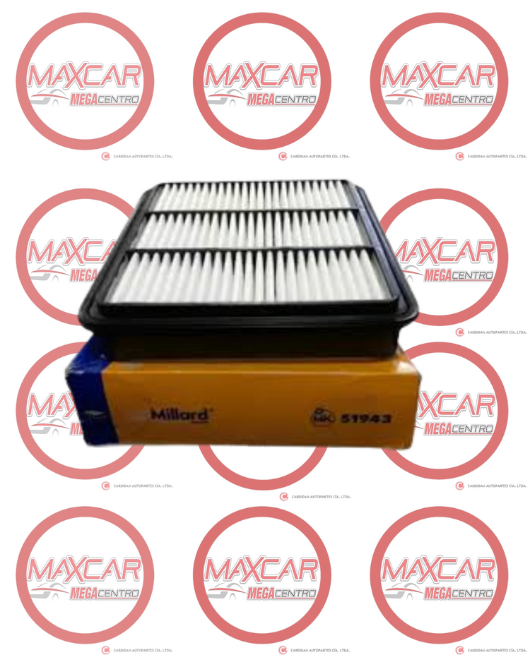 FILTRO AIRE MILLARD MK51943 DMAX 2.4 GAS L200 SPORTERO (A1518) - FMK51943