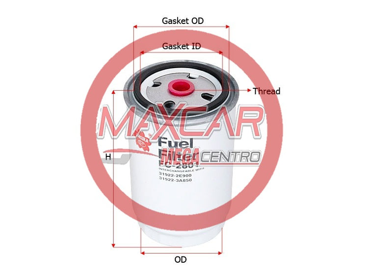 FILTRO SHOGUN/SAKURA FC2801 COMBUSTIBLE SPORTAGE/TUCSON-FFC2801