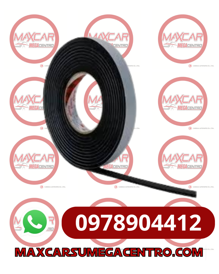 PEG.FAZ ABRO CINTA DOBLE FAZ 12MMX2M NEGRO