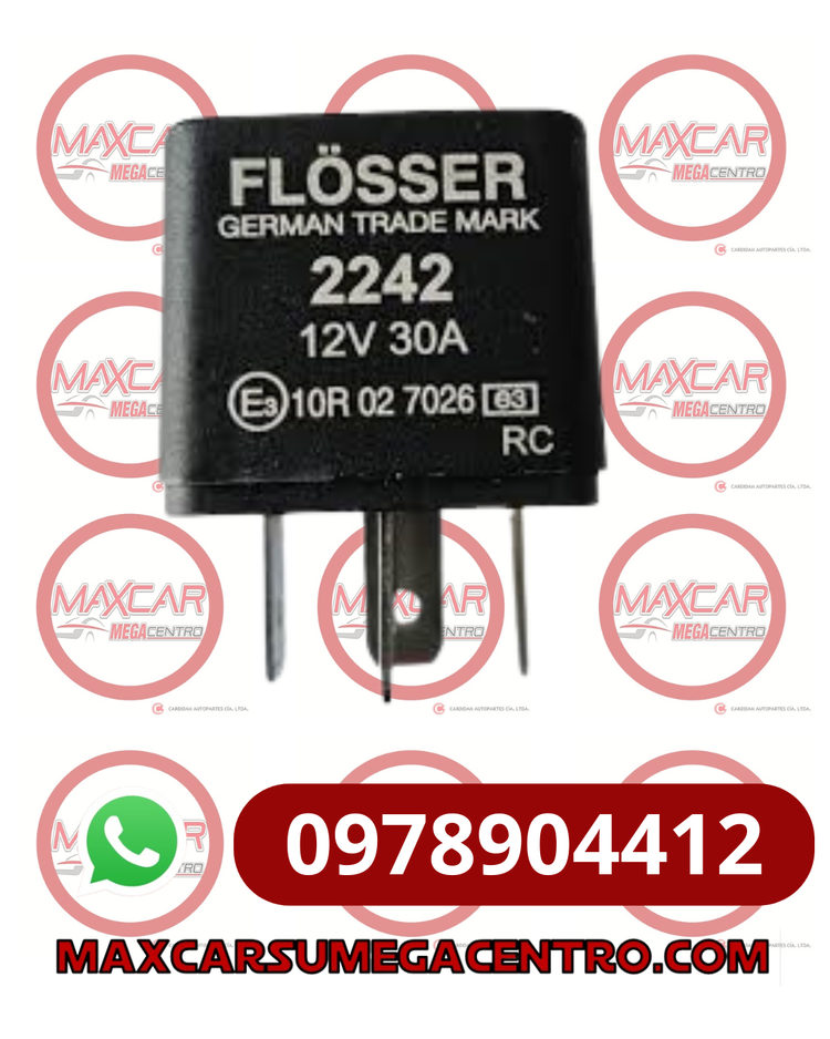 REL.2242 RELAY FLOSHER 2242 12V 30A 4T
