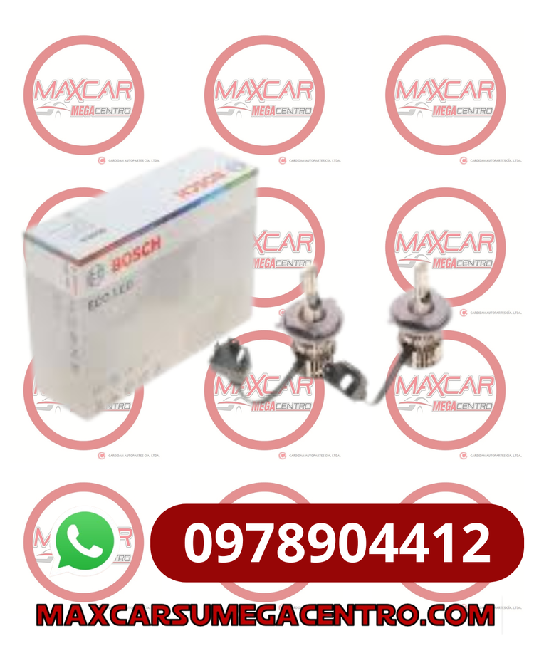 FAR.H4 HALOGENO BOSCH ECO LED H4 12V 24W BlisterX2 (1987301700)