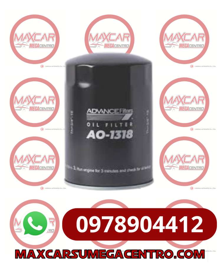 F.AO1318 FILTRO ACEITE SAKURA C1318 HINO DUTRO (C1328)