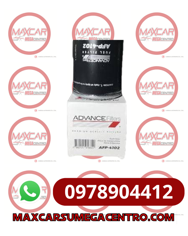 F.AFP4102 FILTRO COMBUSTIBLE ADVANCE FOTON AUMARK DONGFENG DF510 610 GOLDEN DRAGON JOYLONG (MF4102) (FC5704 FP586F FF42000 FF5018)