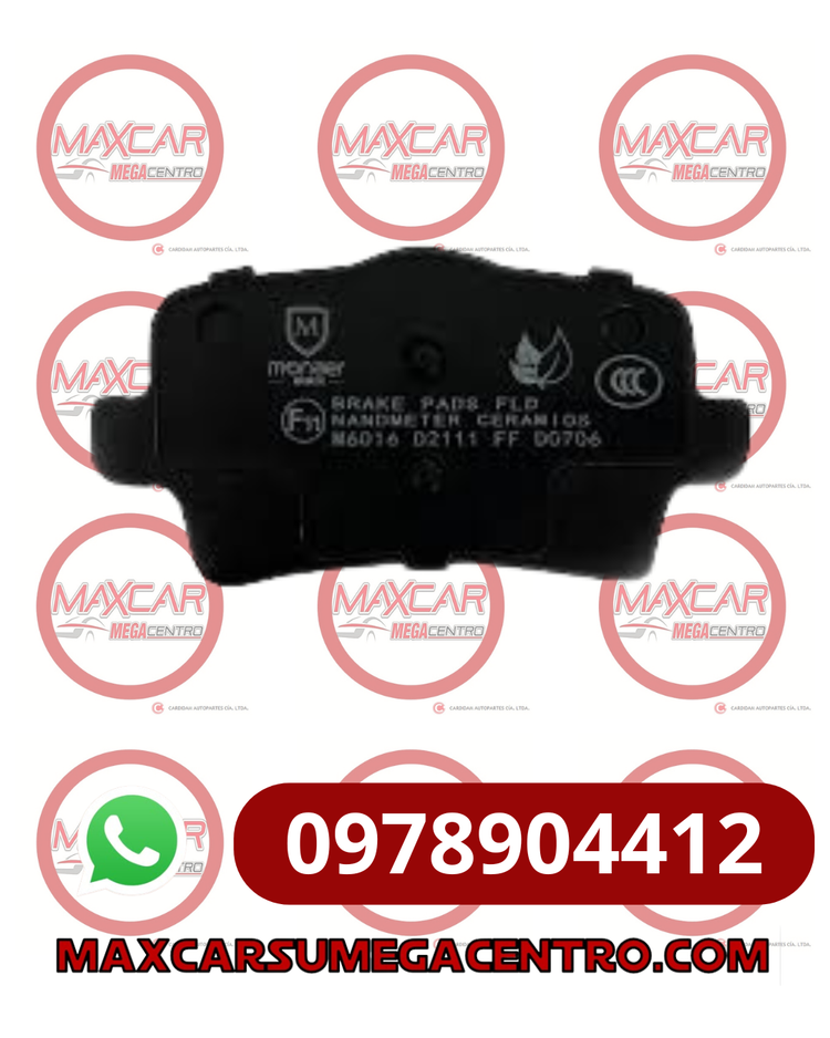 PF.D21111 PASTILLA FRENO POS DAICHI CHANGAN CS15 1.5 16-22