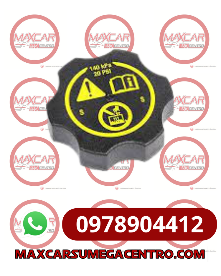 TRE.13502353 TAPA RESERVORIO RADIADOR GM 13544913 CAVALIER CRUZE TRACKER SPARK GT SAIL 1.5