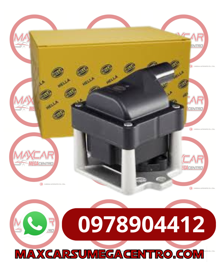 BOB.006623951 BOBINA ENCENDIDO HELLA VW GOLF 1.6I 1.8I 2.0I 92-99 POLO 1.4I 1.6I 1.8I 95-99 SKODA FELICIA 1.6I 95-01