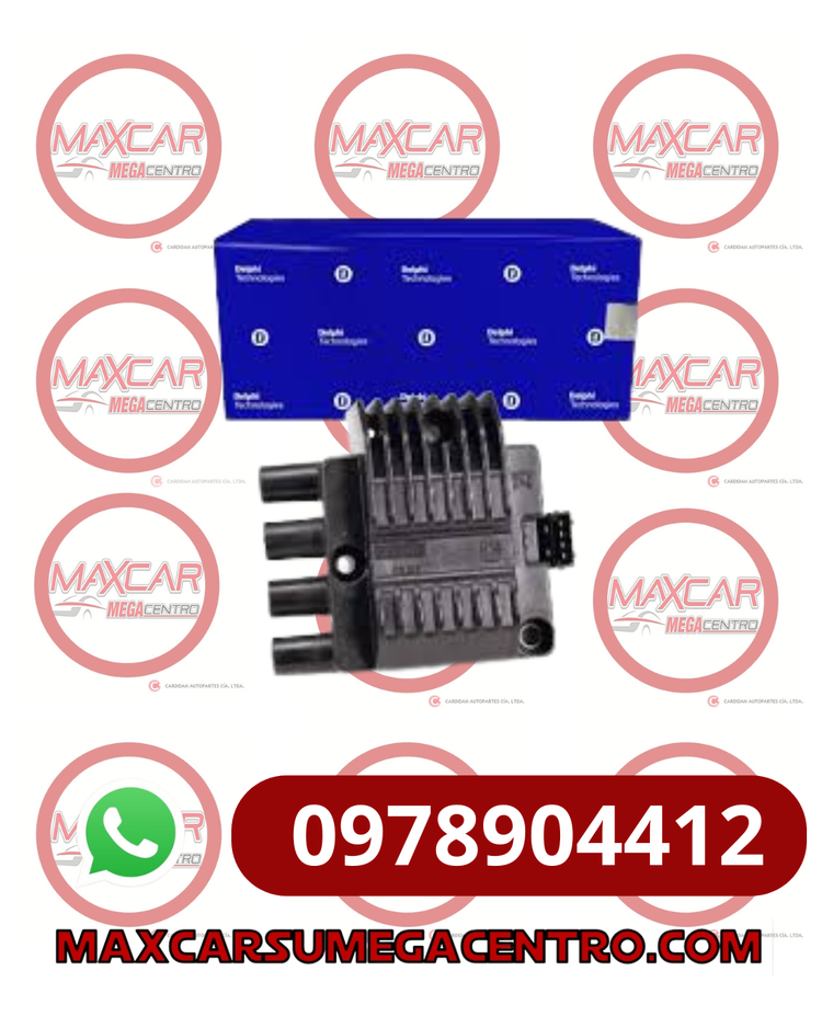 BOB.BID00001 BOBINA ENCENDIDO DELPHI CORSA WIND 96-98 CUADRADA