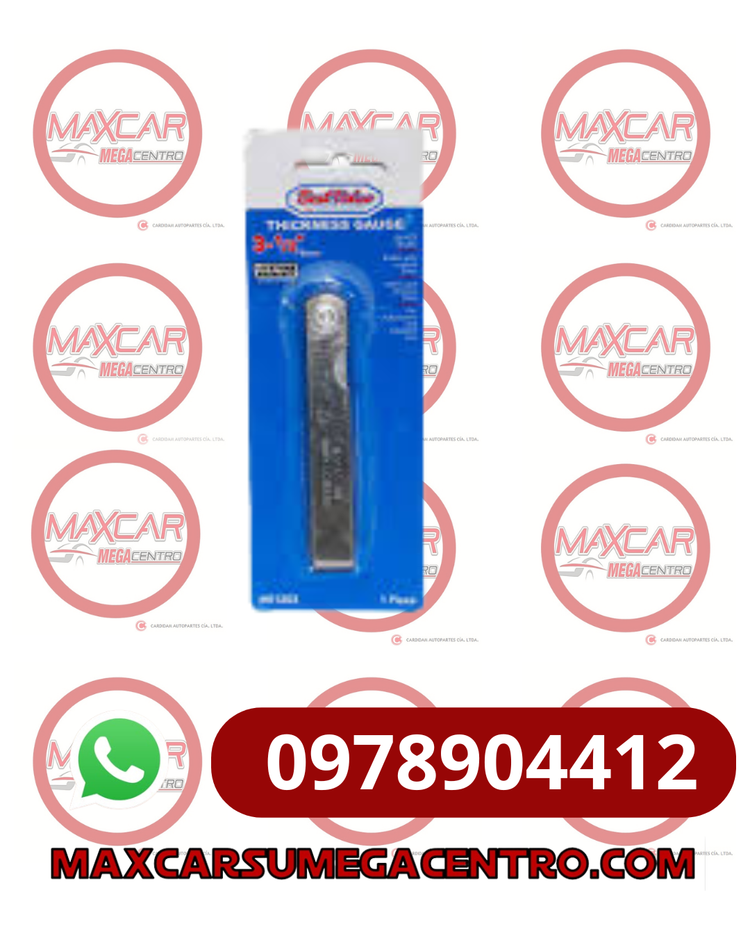 H.H01203 CALIBRADOR LAMINAS BEST VALUE MM Y PULGADAS 26HOJAS