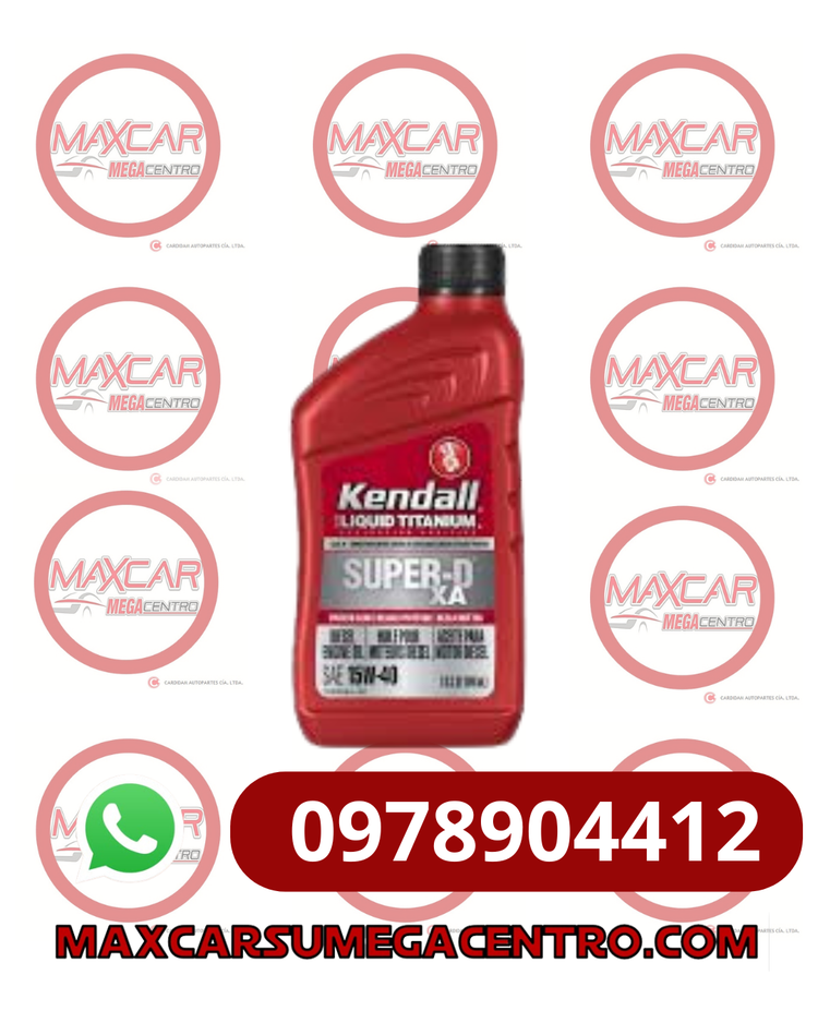L.15W40 KENDAL 1/4 SUPER D XA TI SEMISYN CK4