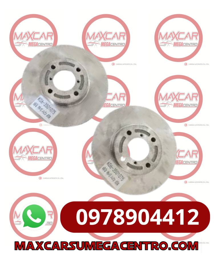 DF.K06-3501075 DISCO FRENO DEL J&J CHERY PRACTIVAN QQ22/ARRIZO