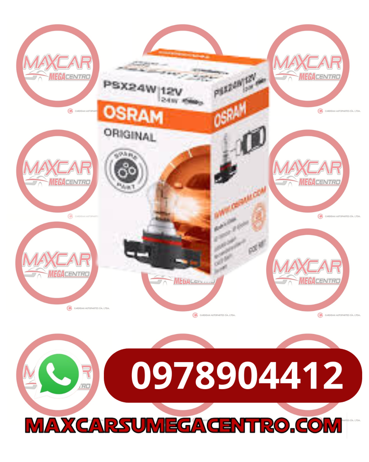 FAR.PSX24W FOCO HALOGENO AUX OSRAM 12V 24W PG20-7 (2504)