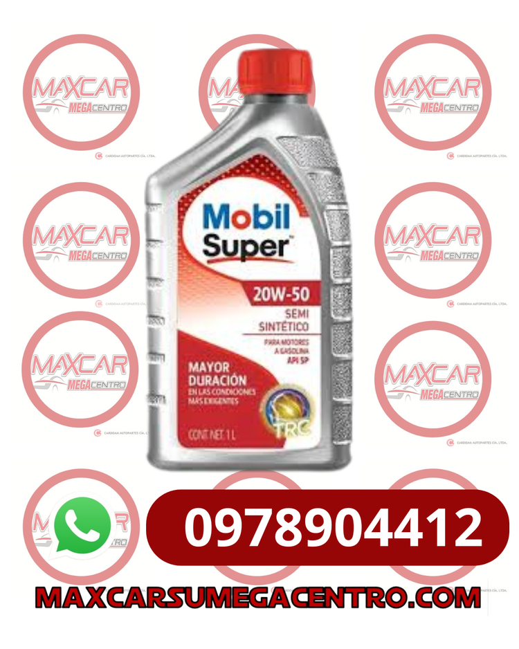 L.20W50 MOBIL 1/4 SEMI SINTETICO