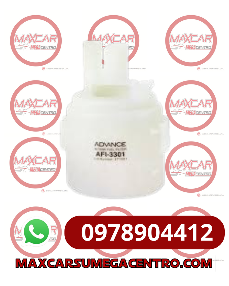 F.AFI3301 FILTRO COMBUSTIBLE ADVANCE XTRAIL T30 SENTRA B15 (16400-2Y505) SUMERGIBLE