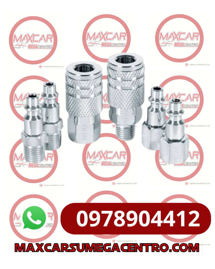 H.679025 JGO 6PZ ACOPLE/CONECTOR RAPIDO 1/4 ACERO