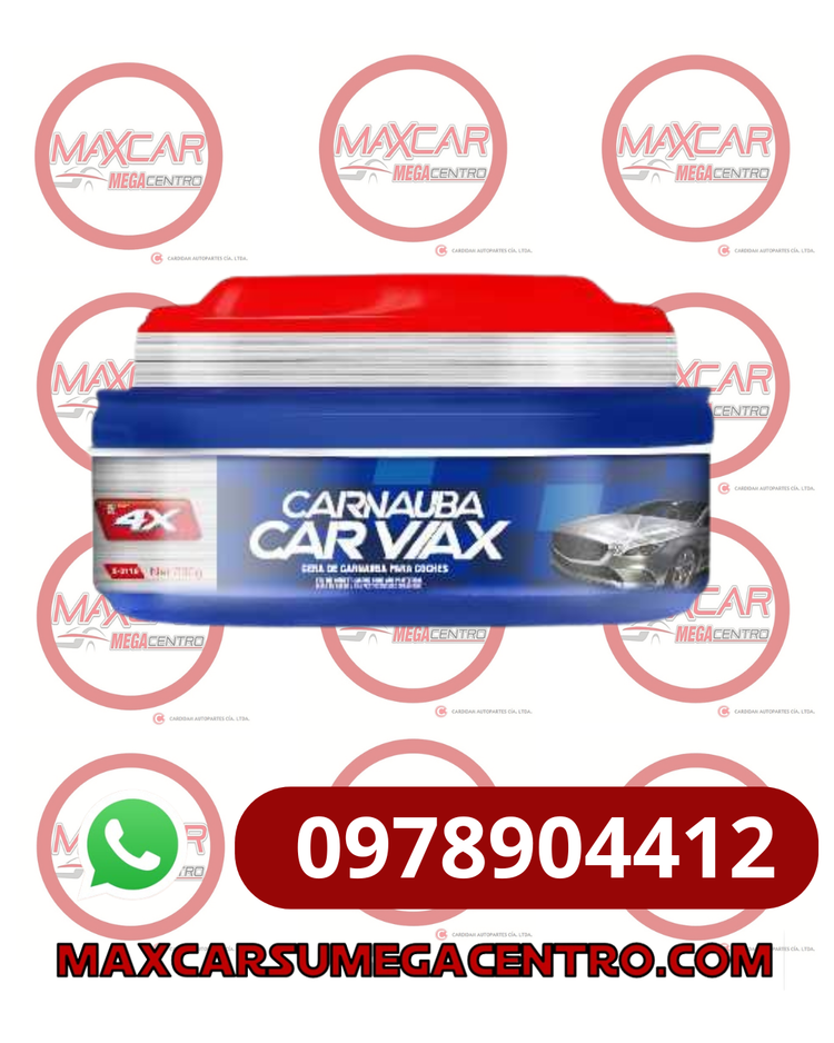 LIM.CER 4X CERA CARNAUBA PARA AUTO 4X BRILLO PROFUNDO Y PROTECCION DURADERA