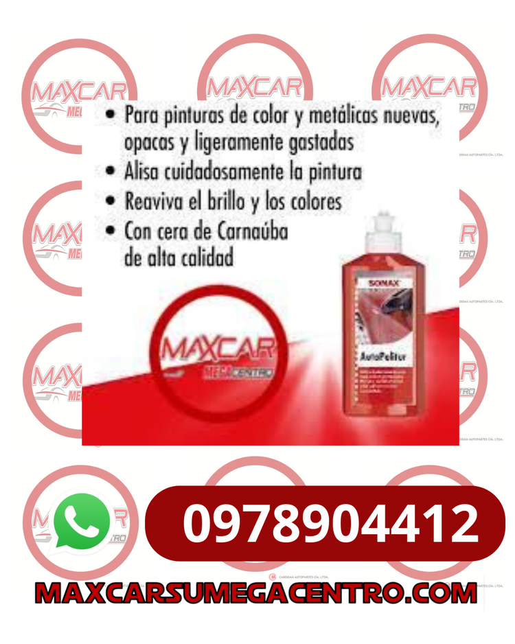 LIMP.S300100 SONAX AUTOPULIDOR 250ML