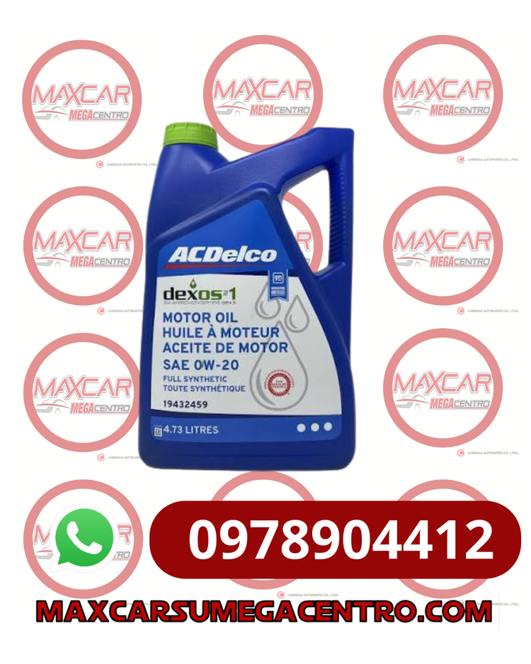 L.0W20 ACDELCO GALON 0W20 DEXOS1 GEN 3