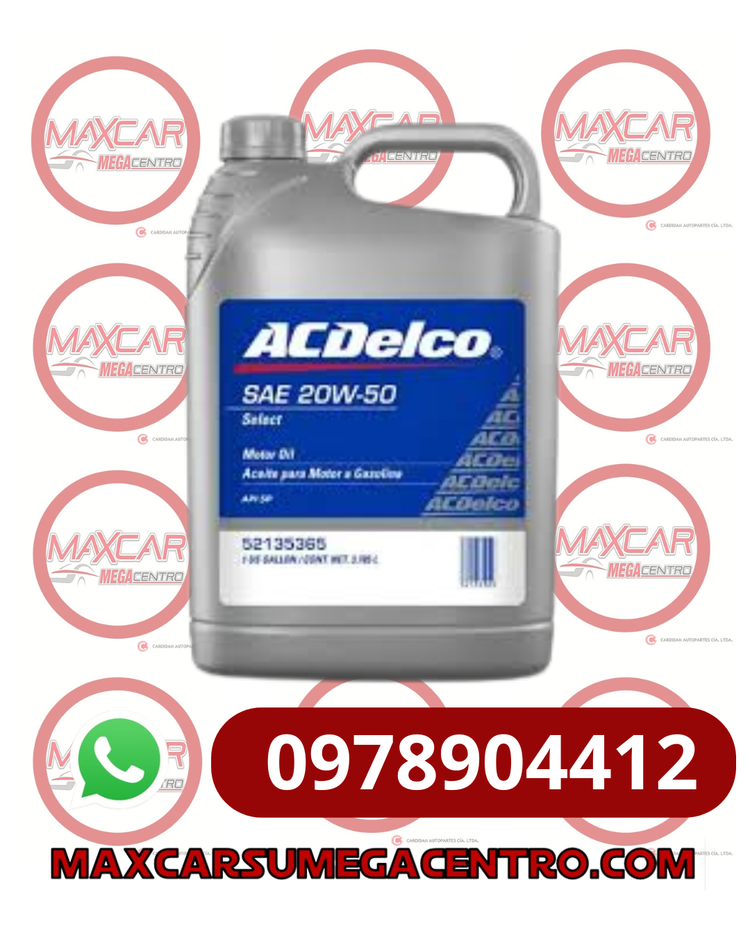 L.20W50 ACDELCO GALON 20W50 SP SEMISINTETICO