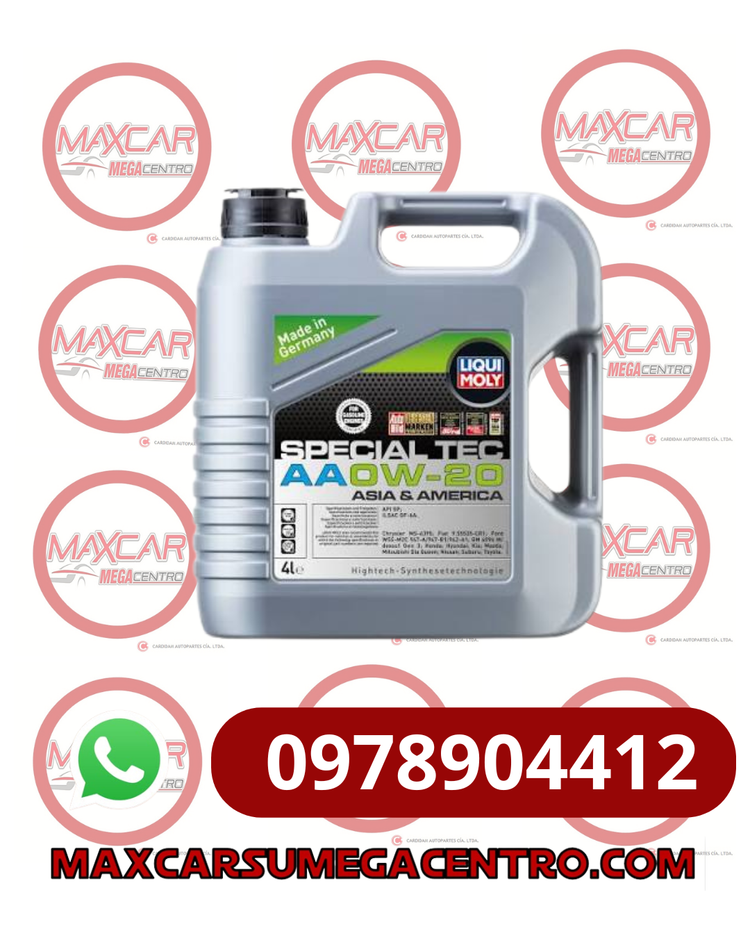 L.0W20 LIQUI MOLY GALON SPECIAL TEC 4L 9705